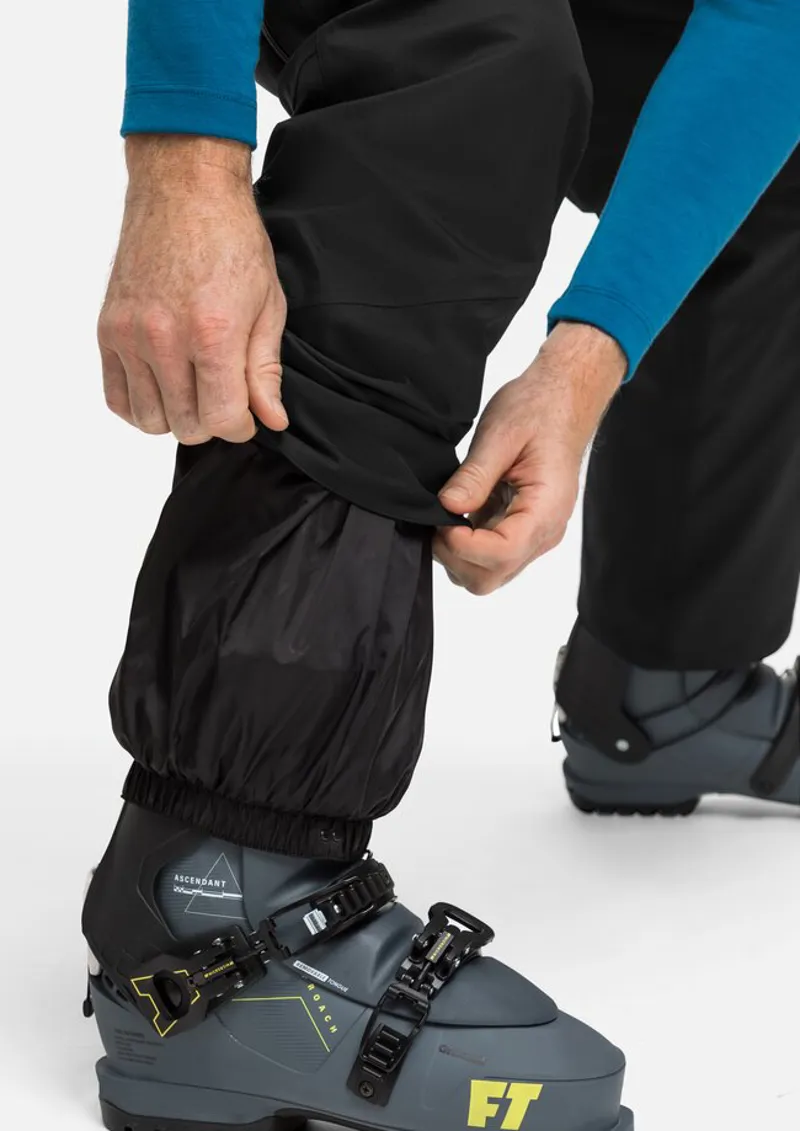 2024 Maier Narvik shell men's ski pants black-2